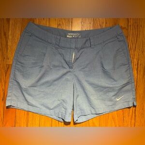 Nike Dri Fit Women’s Golf Shorts - Dusty Blue - Size 8 (Medium)